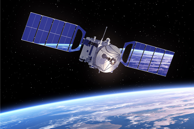 Satellite in Space 