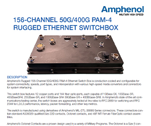 Document 156 Channel 50G/400G PAM-4 Rugged Ethernet Switchbox Datasheet