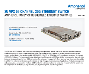 Document 3U VPX 56 Channel 25G Ethernet Switch