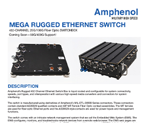 Document 432-Channel Mega Rugged Ethernet Switch