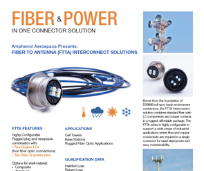 Document Fiber to Antenna (FTTA) Data Sheet