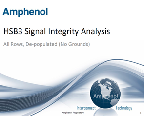 Document HSB3 Signal Integrity Analysis