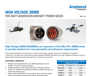 Document High Voltage 38999 (HV38999)