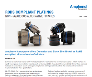 Document RoHS Compliant Platings