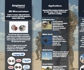 Document Amphenol Microminiature one pager
