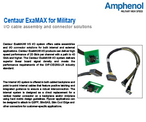 Document Centaur ExaMAX IO Connectors for Military