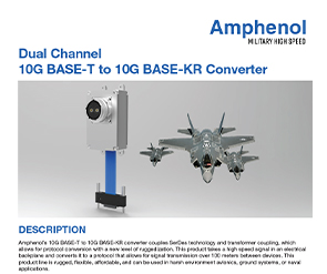 Document Dual Channel 10G BASE-T to 10G BASE-KR Converter