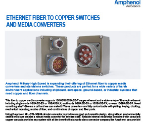 Document Ethernet Fiber to Copper Switches and Media Converters