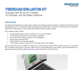 Document FiberQuad Evaluation Kit