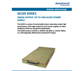 Document M109 Series