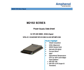 Document M2192 Series