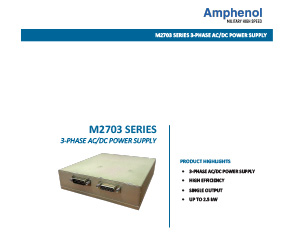 Document M2703 Series
