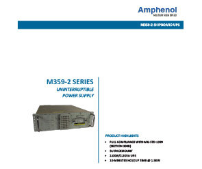 Document M359-2 Series