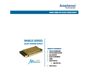 Document M4013 Series