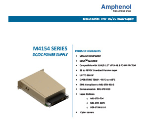 Document M4154 Series