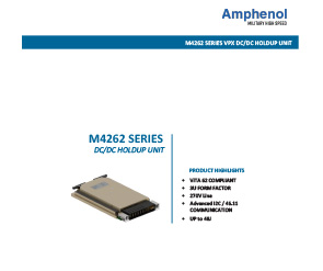 Document M4262 Series