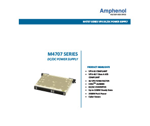Document M4707 Series