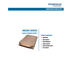 Document M6204 Series
