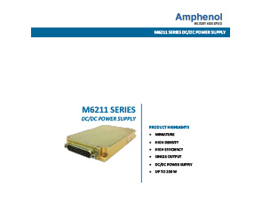 Document M6211 SERIES