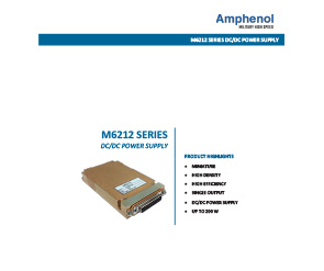 Document M6212 Series