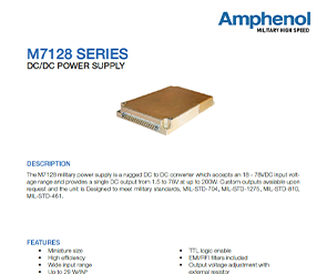 Document M71128 Series