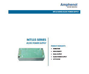 Document M7115 Series