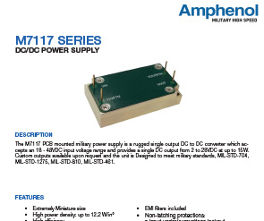 Document M7117 SERIES