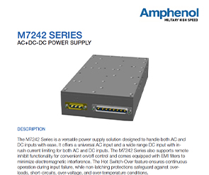 Document M7242 SERIES