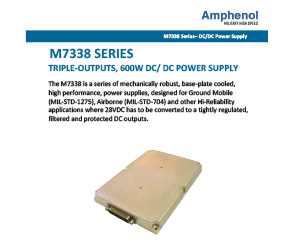 Document M7338 Series