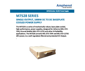 Document M7528 Series