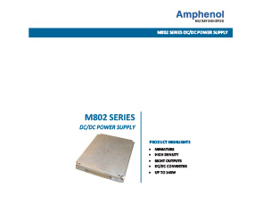 Document M802 Series