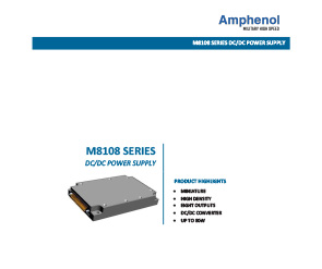 Document M8108 Series