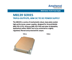 Document M8139 Series
