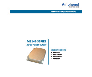Document M8149 Series
