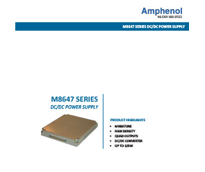 Document M8647 Series