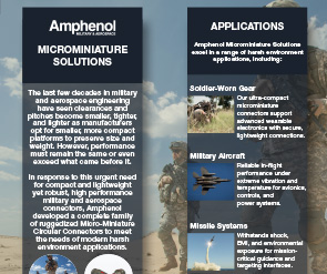 Document Micro-Miniature AMAO Group Trifold