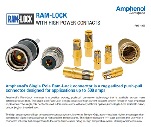Document Ram-Lock with High Power Contacts Datasheet 