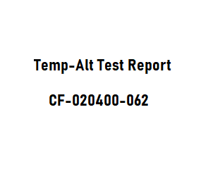Document Temperature Altitude CF-020400-062