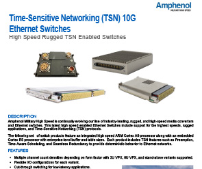 Document Time-Sensitive Networking (TSN) 10G Ethernet Switches