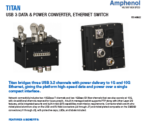 Document Titan USB Data and Power Converter, Ethernet Switch