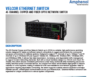Document Velcor Ethernet Switch Datasheet