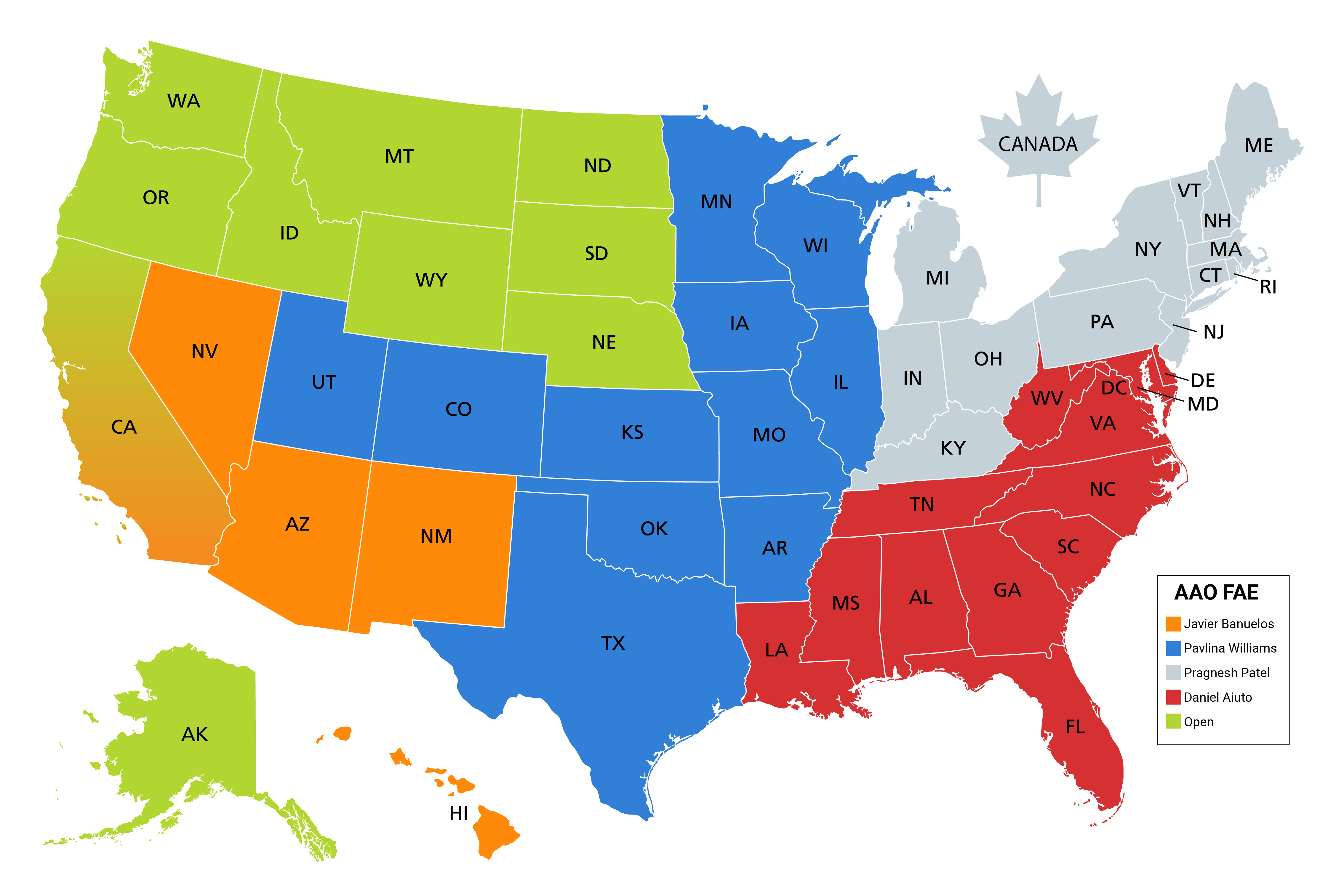 United States Territory Map