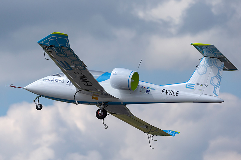 Airbus prototype electric aircraft