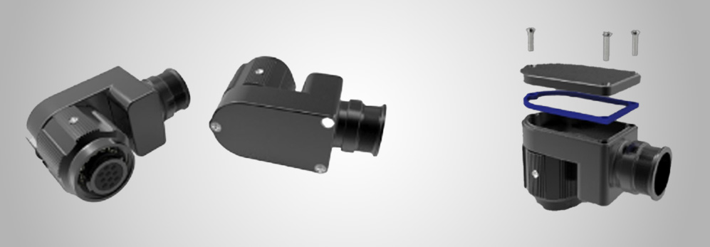 Product Micro Miniature Low Profile EMI Plug and Backshell Combo